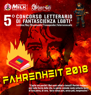 Concorso Fantascienza LGBTI Fahrenheit 2018